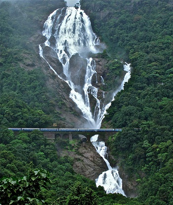 waterfall in india